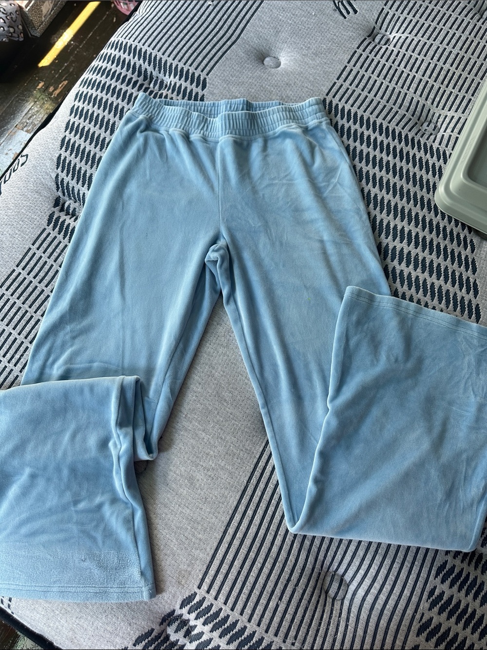 Hollister Light Blue Cozy Track Pants